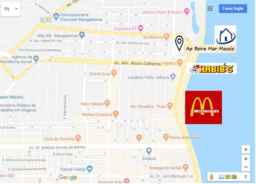 Apartamento Beira Mar Maceio Ll Lejlighed Eksteriør billede